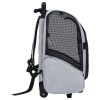 Foldable Multipurpose Pet Trolley Gray