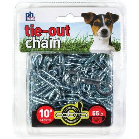 Prevue Pet Products Tie-out Chain Medium Duty (Option: 10 Foot)