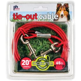 Prevue Pet Products Tie-out Cable Medium Duty (Option: 20 Foot)