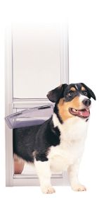 PetSafe Freedom Patio Panel Pet Door (Option: Medium / White)